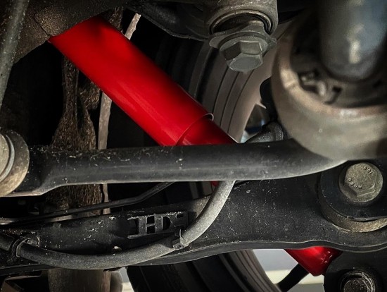 Set verkorte Koni instelbare achterdempers - Volkswagen Caddy MK5