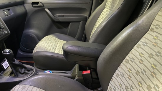 Armsteun kantel/slider kunstleder - Volkswagen Caddy MK3