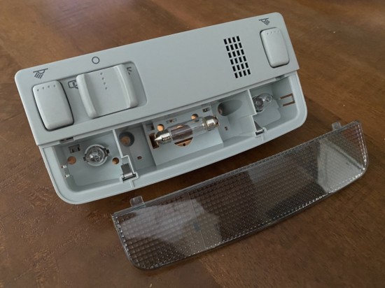 Interieur verlichting Deluxe unit Grijs - Volkswagen Caddy MK3 / MK4