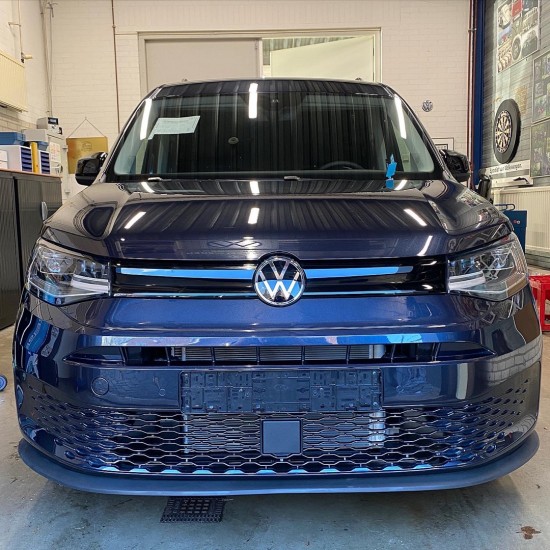 Rubber Frontlip Volkswagen Caddy Cargo 2020-