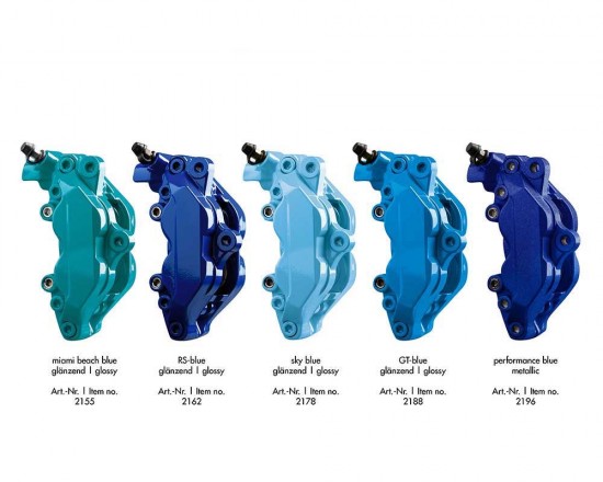 Foliatec - 2162 RS Blue - Remklauw verf set