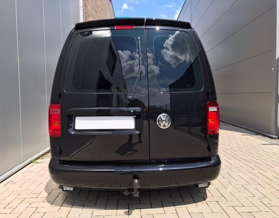DCW1 Achterspoiler Achterdeuren Hoogglans Zwart - Volkswagen Caddy MK3 GP1