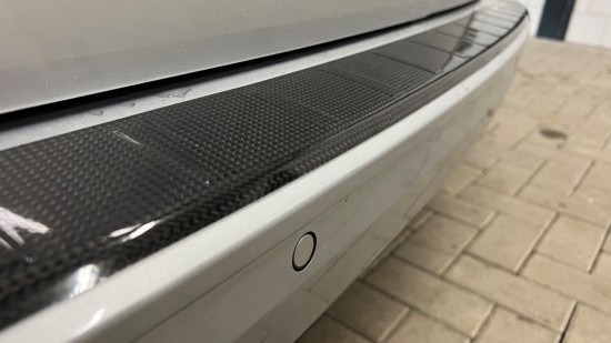 Achterbumper Beschermer Hoogglans Zwart - Volkswagen Caddy Cargo MK5 | De Caddy Winkel | Barneveld