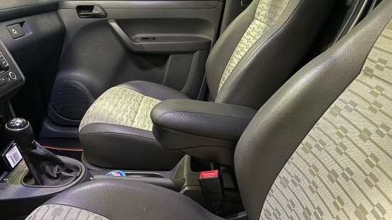 Armsteun kantel/slider kunstleder - Volkswagen Caddy MK3 GP