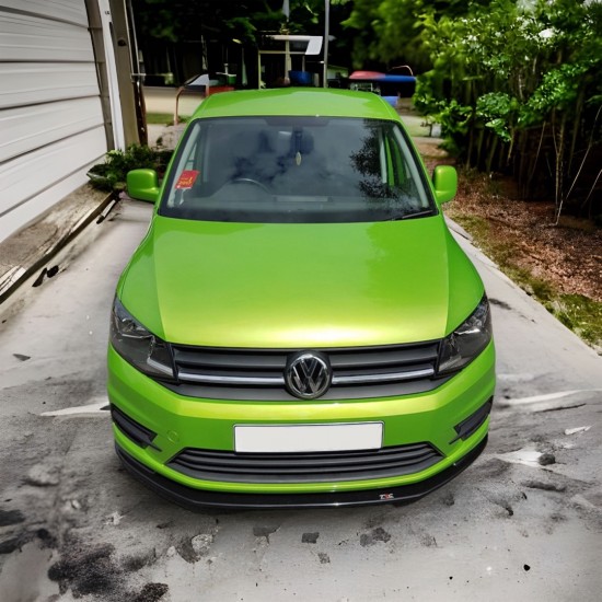 Voorspoiler TRC Extra Flat Hoogglans Zwart - Volkswagen Caddy MK4