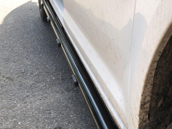 Sidebars RVS Hoogglans Zwart (LED) - Volkswagen Caddy MK3 MAXI | De Caddy Winkel | De Klomp