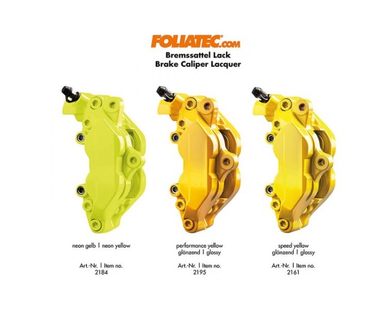 Foliatec - 2161 Speed Yellow Glans