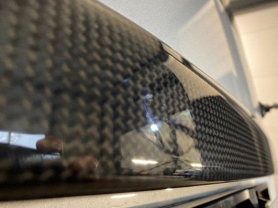 Deurgreep achter Carbon Fiber cover Volkswagen Caddy 2004 - 2020