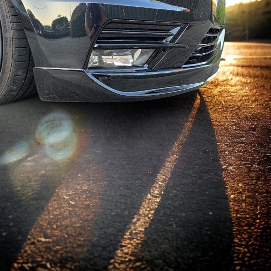 Frontlip Add-On Alltrack Style Hoogglans Zwart