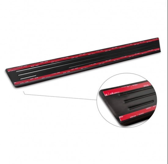 Instaplijsten Zwart RVS - Special edition - Volkswagen Caddy MK5