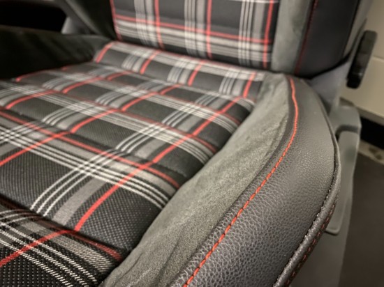 Golf 7.5 GTI Performance stoelen