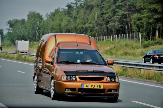 Steenslag Beschermer Motorkap - Volkswagen Caddy MK2