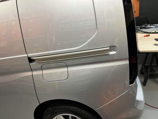 Deurrail Schuifdeur Links Zwart - Volkswagen Caddy MK5