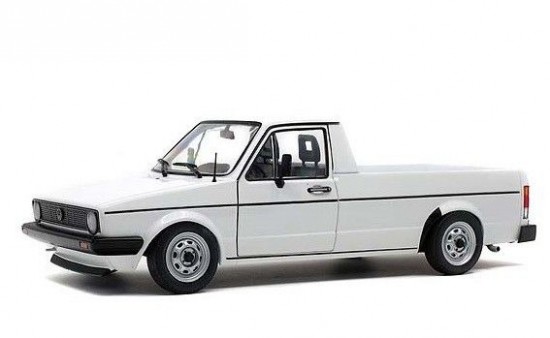 Solido Volkswagen Caddy MK1 1:18 - Uni Wit Fabrieksaf
