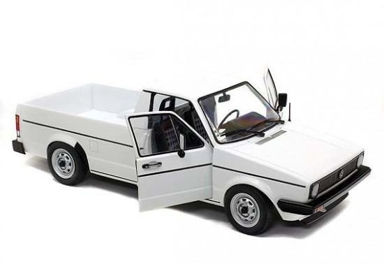 Solido Volkswagen Caddy MK1 1:18 - Uni Wit Fabrieksaf