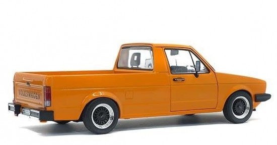 Solido Volkswagen Caddy MK1 1:18 - Custom Uni Oranje