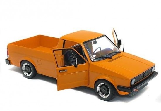 Solido Volkswagen Caddy MK1 1:18 - Custom Uni Oranje