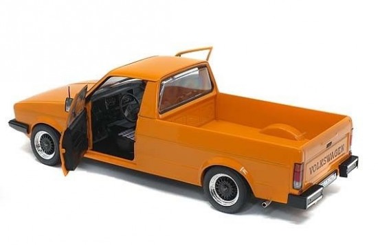Solido Volkswagen Caddy MK1 1:18 - Custom Uni Oranje