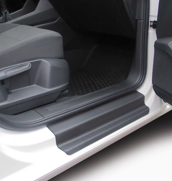 Instaplijsten zwart kunststof hufterproof - Volkswagen Caddy V