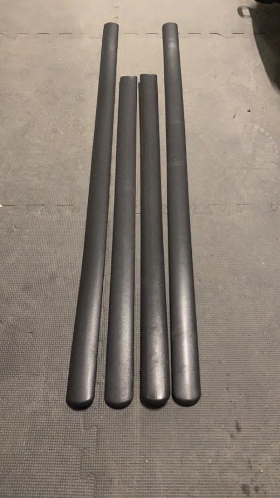 Kunststof Deurlijsten / Sierlijsten Set Gecoat (4) - Volkswagen Caddy