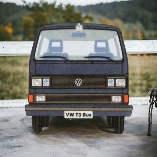 Volkswagen Geurhanger - Volkswagen T3 Bus Blauw