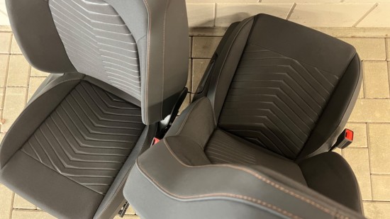Set Cupra Born Schaalstoelen - Half Leder - Volkswagen Caddy | De Caddy Winkel | Barneveld