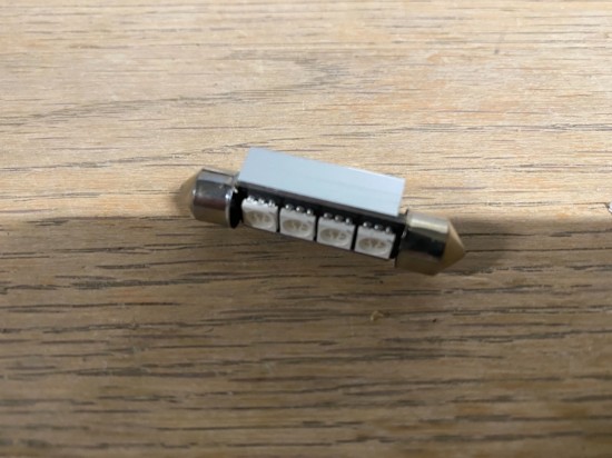 LED Buislamp Blauw - interieur 5W