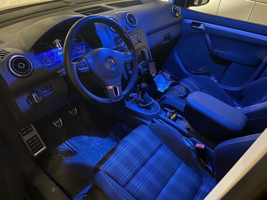 LED Blauw interieur verlichting - set van drie