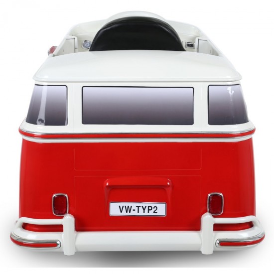 Volkswagen T1 12V Rood - voor kinderen