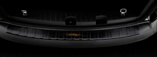 Achterbumper Beschermer Zwart RVS Volkswagen Caddy MK4