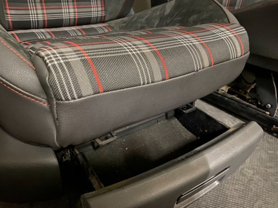 Golf 7.5 GTI Performance stoelen