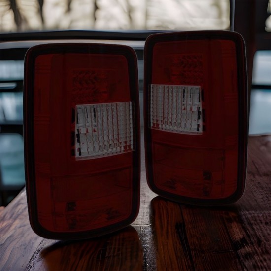 Achterlichten Rood/Smoke LED - Type QP - Volkswagen Caddy