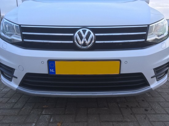Alltrack frontlip zilver - Volkswagen Caddy MK4 2015-2020