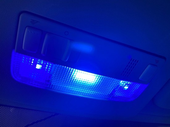 LED Blauw interieur verlichting - set van drie