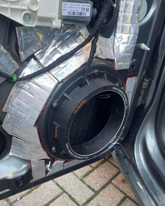 Musway Pro Aluminium Speaker Ringen 165 mm - Volkswagen Caddy