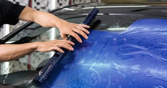 Raamfolie Chameleon Blauw - Volkswagen Caddy