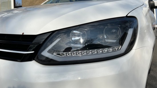 Booskijkers Koplampspoiler Hoogglans Zwart - Volkswagen Caddy MK3 GP