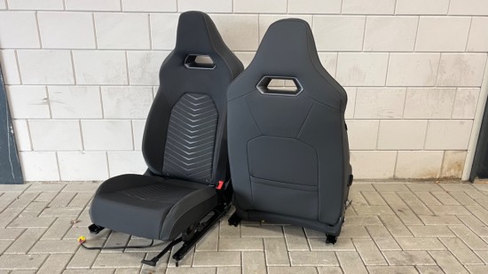 Set Cupra Born Schaalstoelen - Half Leder - Volkswagen Caddy | De Caddy Winkel | Barneveld