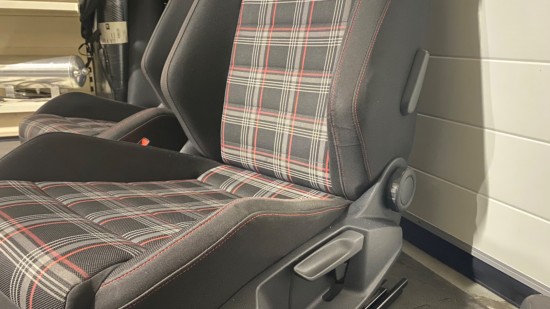 Set Volkswagen Golf 7.5 GTI - Ruit motief - De Caddy Winkel