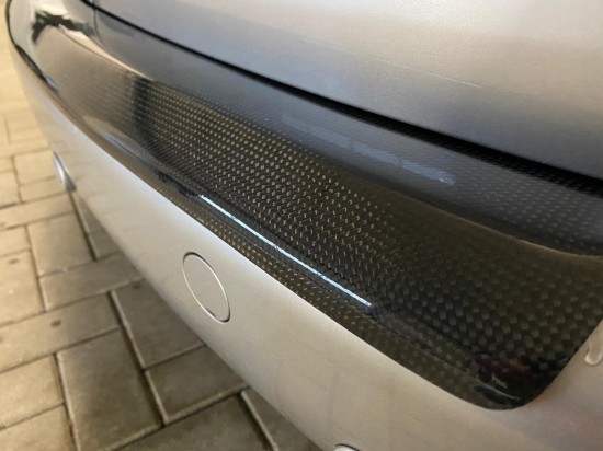 Achterbumper beschermer Carbon Fiber Volkswagen 2010 - 2015