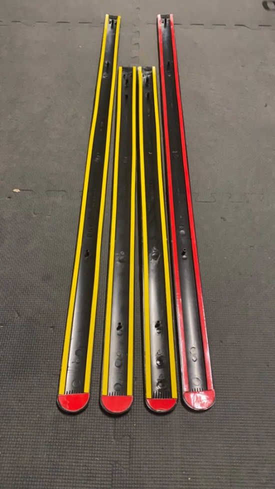 Kunststof Deurlijsten / Sierlijsten Set Gecoat (4) - Volkswagen Caddy