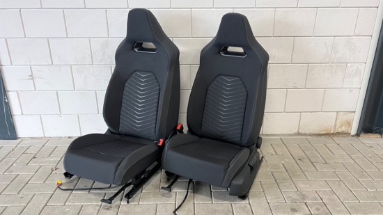 Set Cupra Born Schaalstoelen - Half Leder - Volkswagen Caddy | De Caddy Winkel | Barneveld