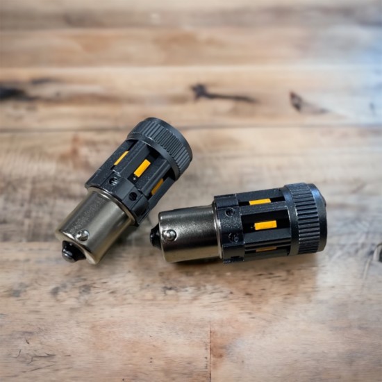 Set LED Achter knipperlichten Amber - Volkswagen Caddy MK2 | De Caddy Winkel | Barneveld