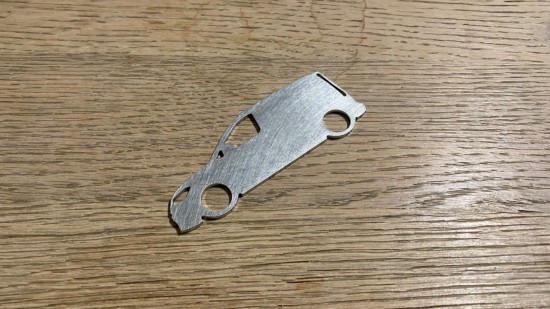 RVS Sleutelhanger Volkswagen Caddy Cargo MK5