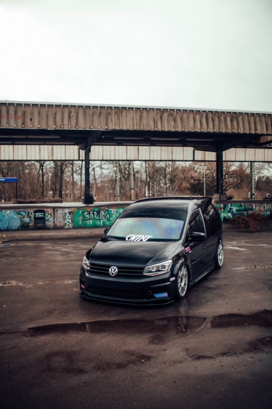 Raamfolie Chameleon Blauw - Volkswagen Caddy