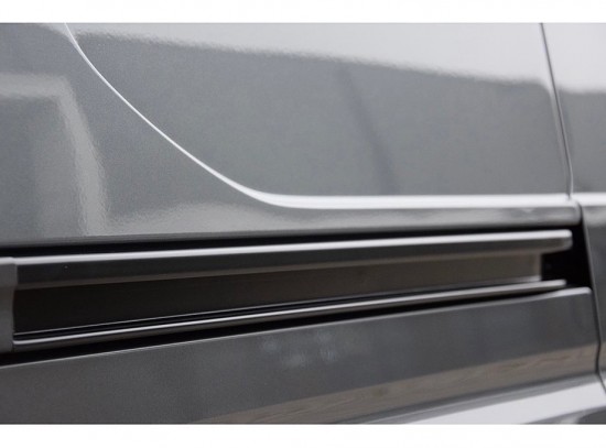 Deurrail geleiderail rechts zwart gecoat Caddy Cargo 5