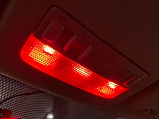 LED Buislamp rood - interieur 5W