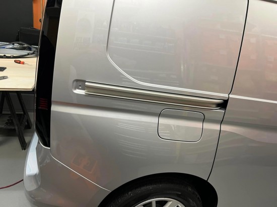 Deurrail Schuifdeur Rechts Zwart - Volkswagen Caddy MK5