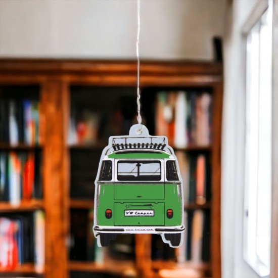 VW Geurhanger - T1 Bus Groen