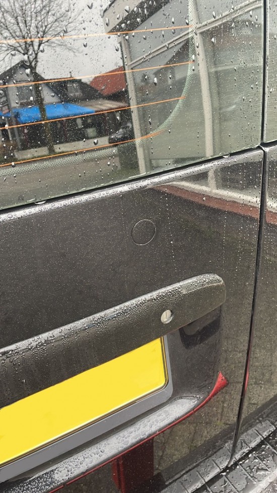 Whiper delete Volkswagen Caddy achterdeuren